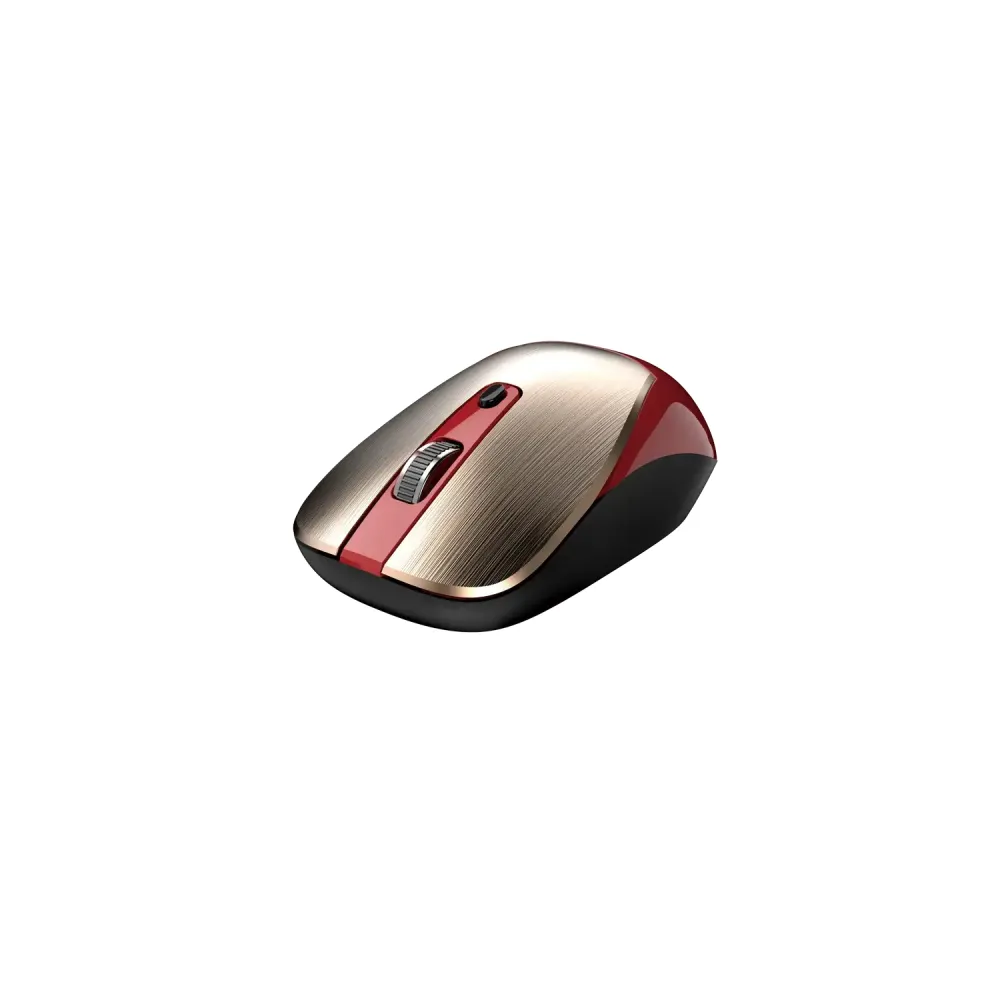 NX-7125 Wireless Optical USB Gold+Red miš