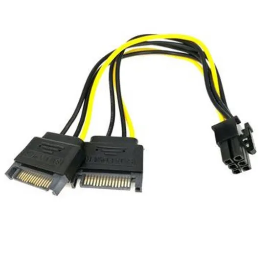Naponski adapter za PCI-E VGA (6-pin) -2x Sata
