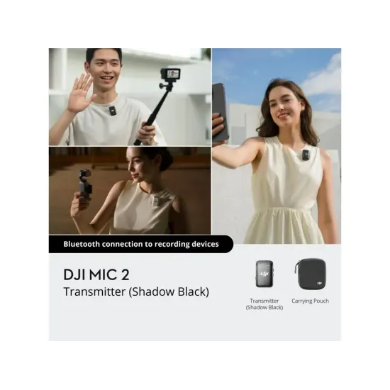 DJI Mic 2 Transmitter (Shadow Black)