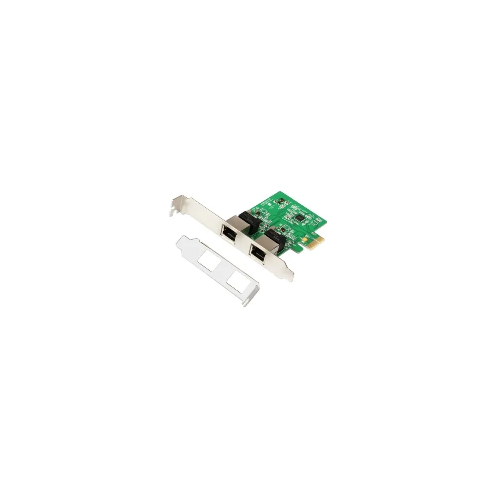 PCI-Express kontroler 2-port Gigabit Ethernet