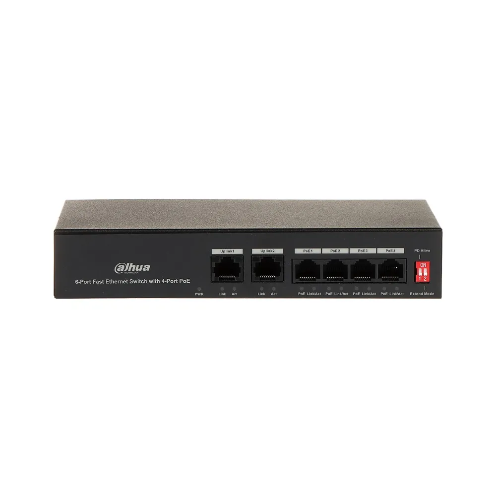 PFS3006-4ET-36 6-Port Fast Ethernet Switch with 4-Port PoE