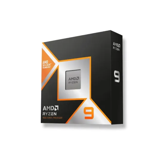 AMD Ryzen 9 9950X3D, 4.3GHz/5.7GHz Max, 16C/32T, AM5, 128MB L3 cache, AMD Radeon Graphics,Bez kulera