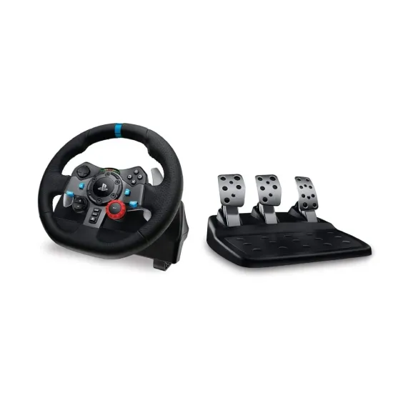 LOGITECH G29 Driving Force Steering Wheels & Pedals, PC, PlayStation 5,4,3, Xbox