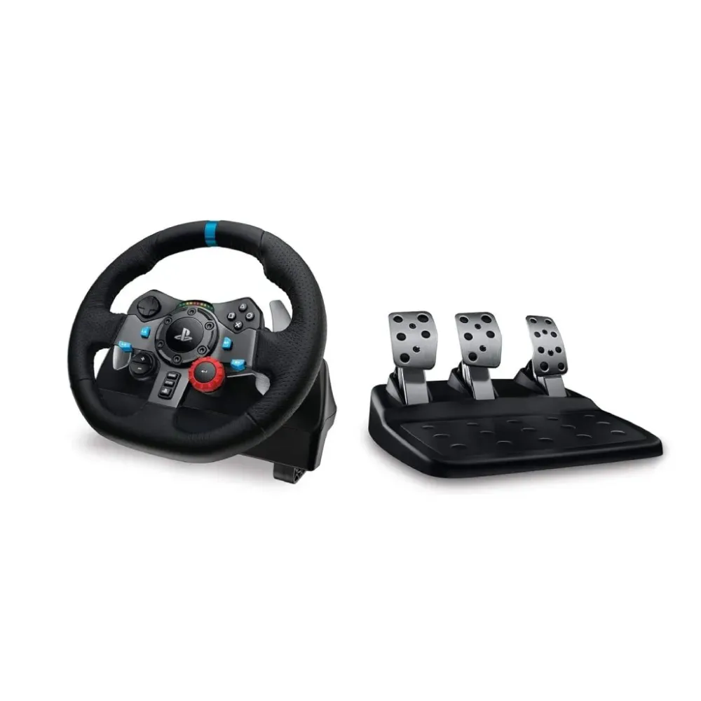LOGITECH G29 Driving Force Steering Wheels & Pedals, PC, PlayStation 5,4,3, Xbox
