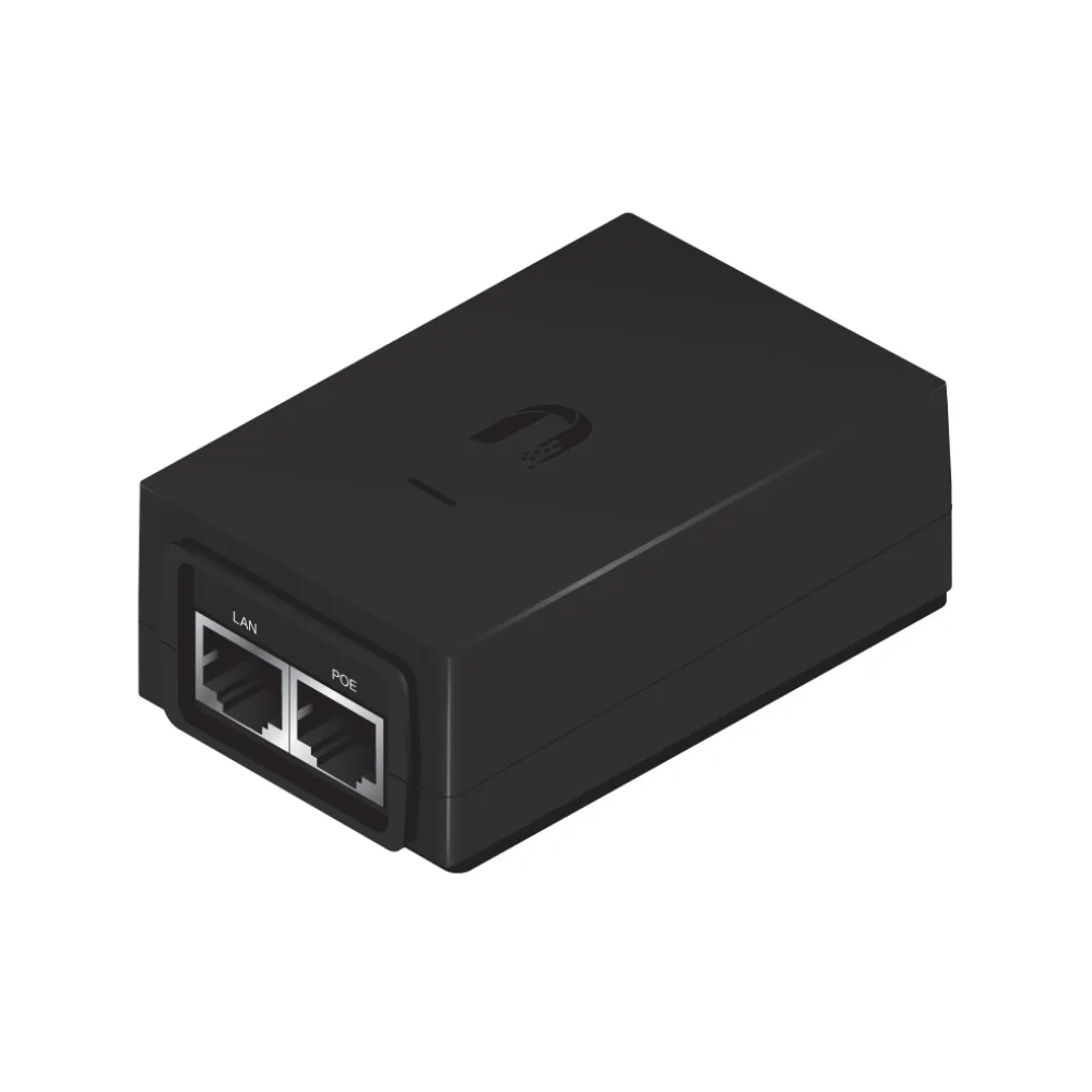 PoE 48V DC 0.5A adapter for Carrier Instalations/earth grounding/ESD protection (POE-48-24W-G)