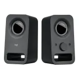LOGITECH Z150 Compact Stereo Speakers, 6 Watts Peak/3 Watts RMS power, 3.5 mm input