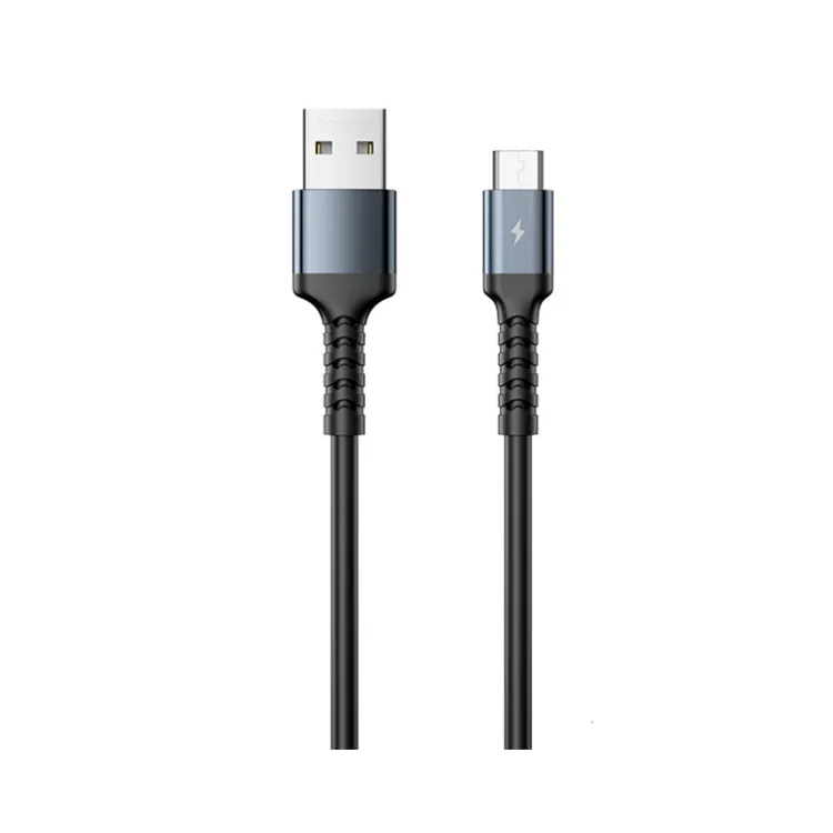 RC-C008 Micro USB Kabl 2.4A 1m crni