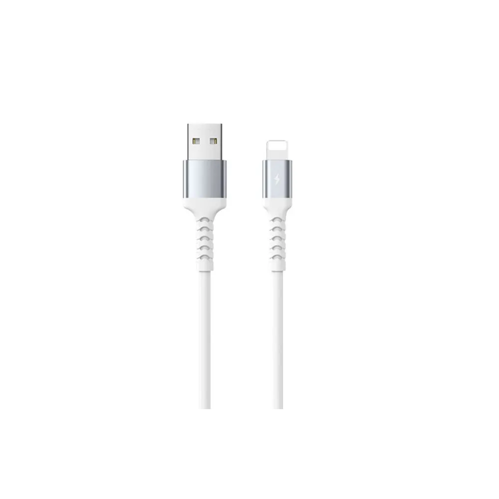 RC-C008 iPhone USB Kabl 2.4A 1m beli