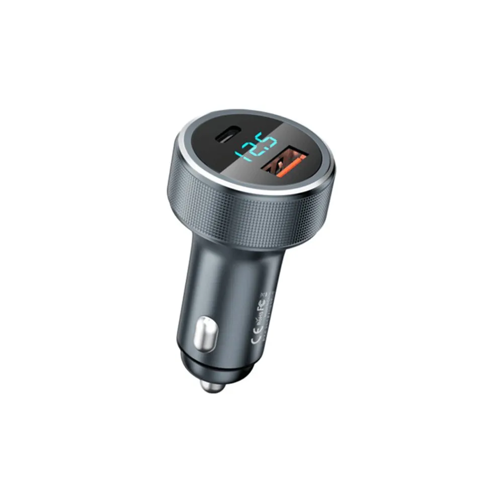 RCC-215 58.5W PD+QC 1A+1C auto punjač crni