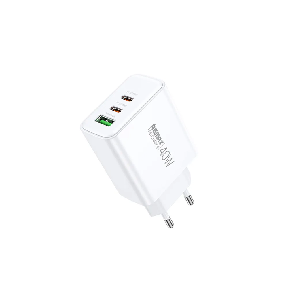 RP-U123 Punjač 40W+QC beli