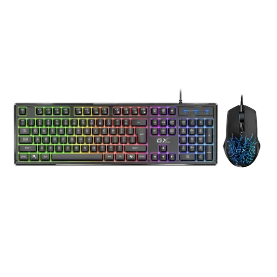 Scorpion KM-GX3 Gaming RGB USB US crna tastatura + miš