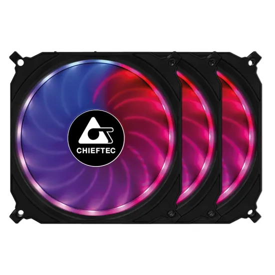 Set Ventilatora Tornado RGB CF-3012-RGB 120 x 120 x 25mm (3 komada)