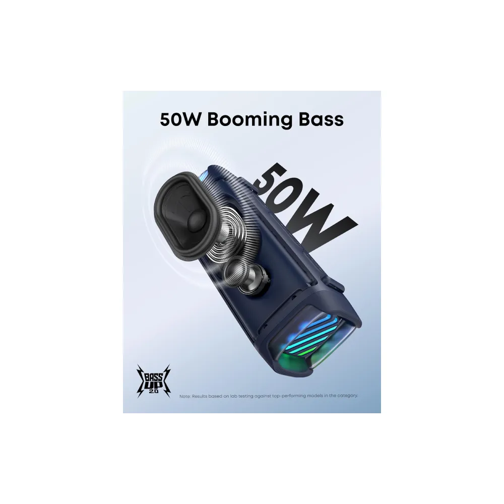 Soundcore Boom 3i 50W prenosni bluetooth IP68 zvučnik plavi