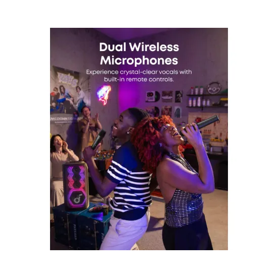 Soundcore Rave 3S 200W prenosivi bluetooth IPX4 zvučnik crni