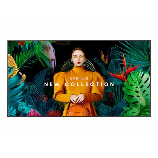 Samsung LH65QMCEBGCXEN 65 Crystal UHD Signage QMC Ultra Slim Depth,Quantum Processor Lite 4K