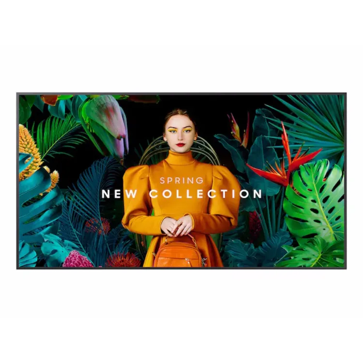 Samsung LH65QMCEBGCXEN 65 Crystal UHD Signage QMC Ultra Slim Depth,Quantum Processor Lite 4K