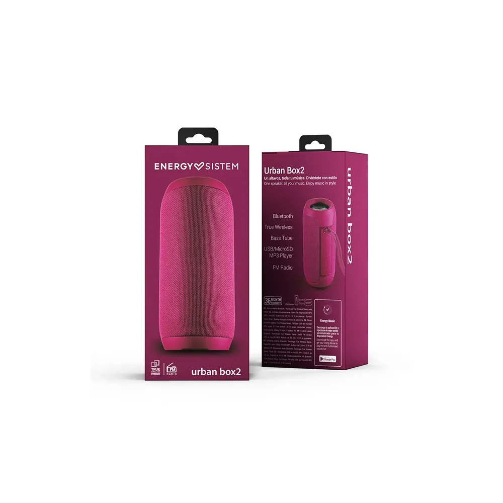 Urban Box 2 Magenta portable zvučnik roze (M44934)