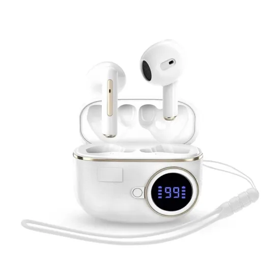 White Chargeview TWS Bežične slušalice bele (M50048)