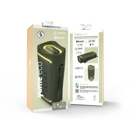 Yume ECO Green Bluetooth zvučnik zeleni