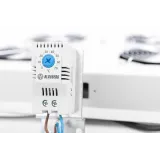 Digitus Roof ventilator unit, Unique network and Dynamic Basic 4 fans, thermostat, switch, grey (RAL 7035)