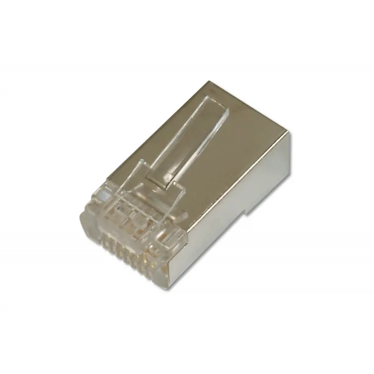 Digitus CAT 6 Modular Plug, 8P8C, shielded for Round Cable, two-parts plug