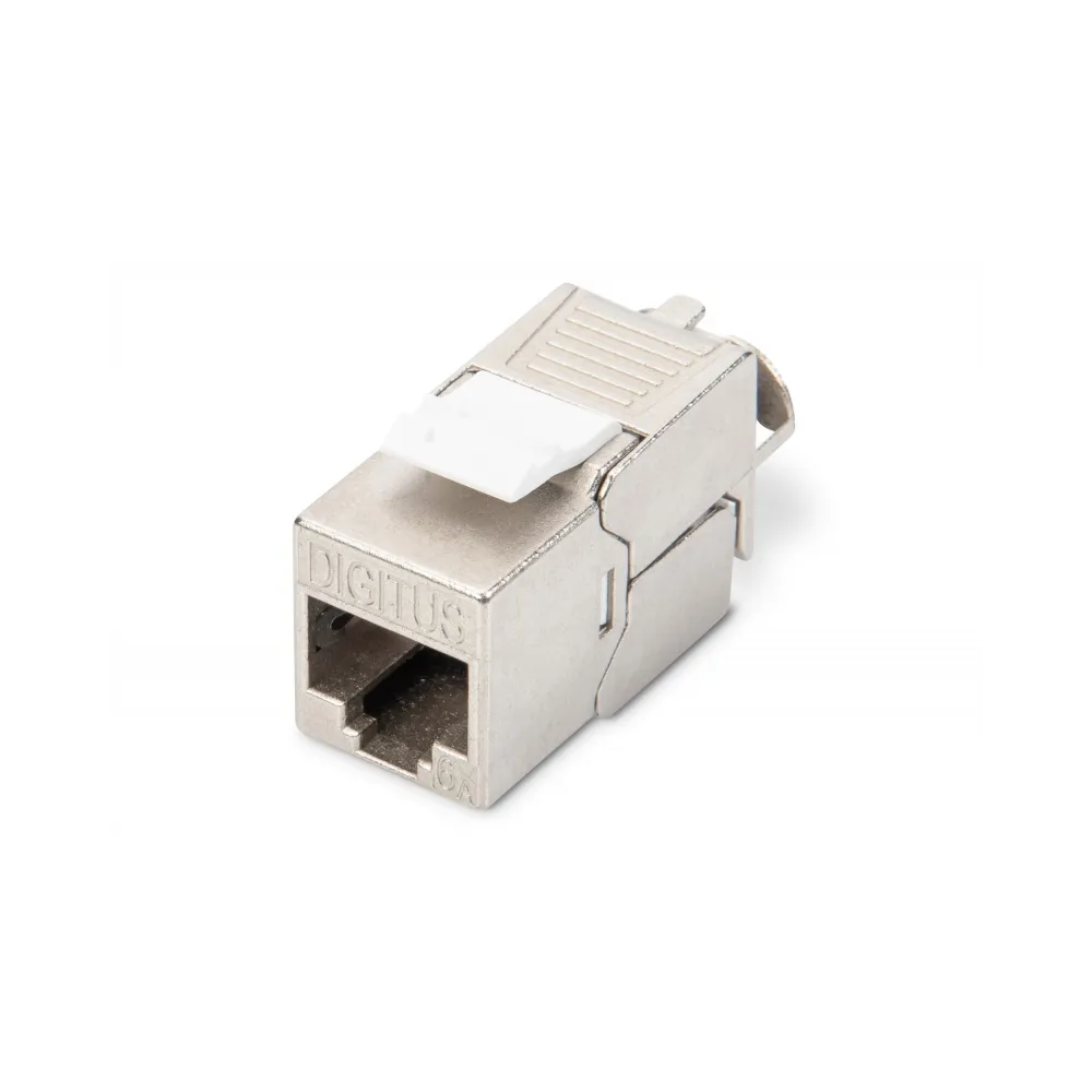 Digitus CAT 6A Keystone Jack, shielded, tool free connection