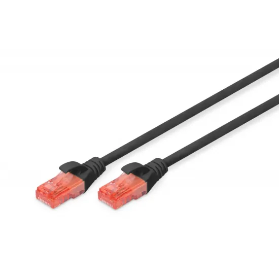 Digitus Kabl UTP patch CAT6 0.5m crni