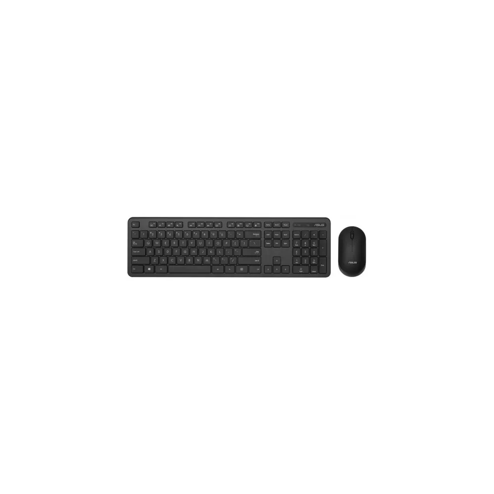 Asus SET Wireless Tastatura i mis CW100, YU karakteri, Black
