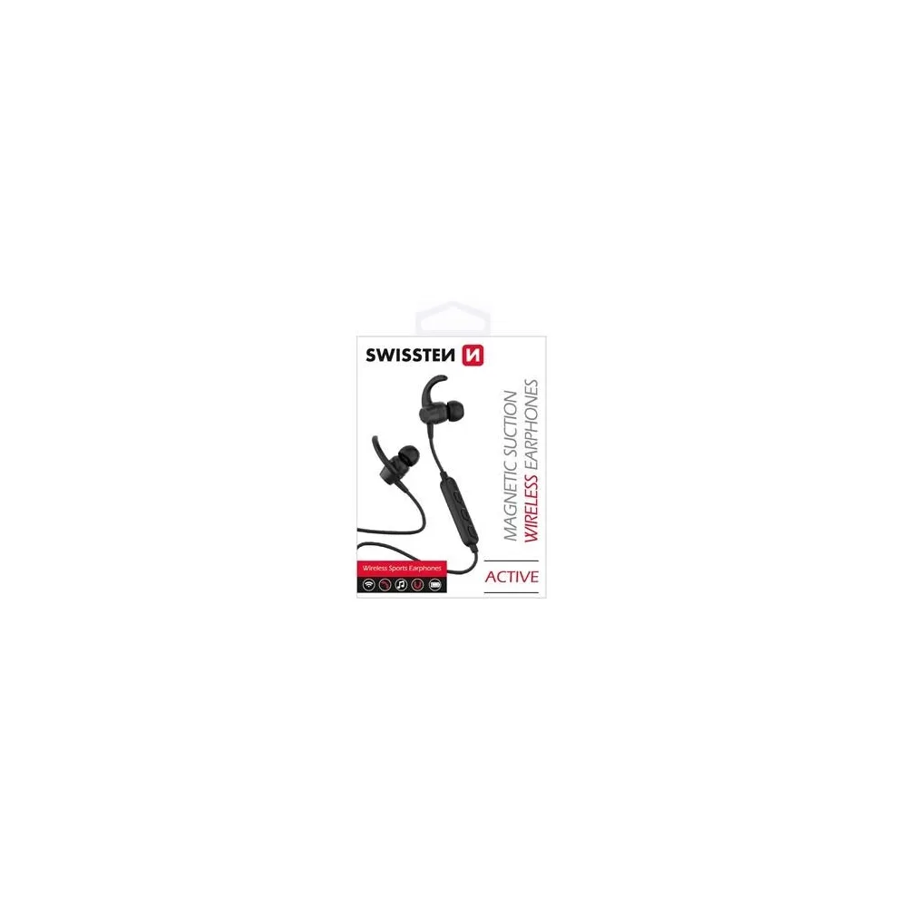 Swissten Slušalice Bluetooth ACTIVE BLACK