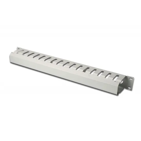 Digitus 1U cable management cage detachable rear plate,19 44x483x68 mm, grey