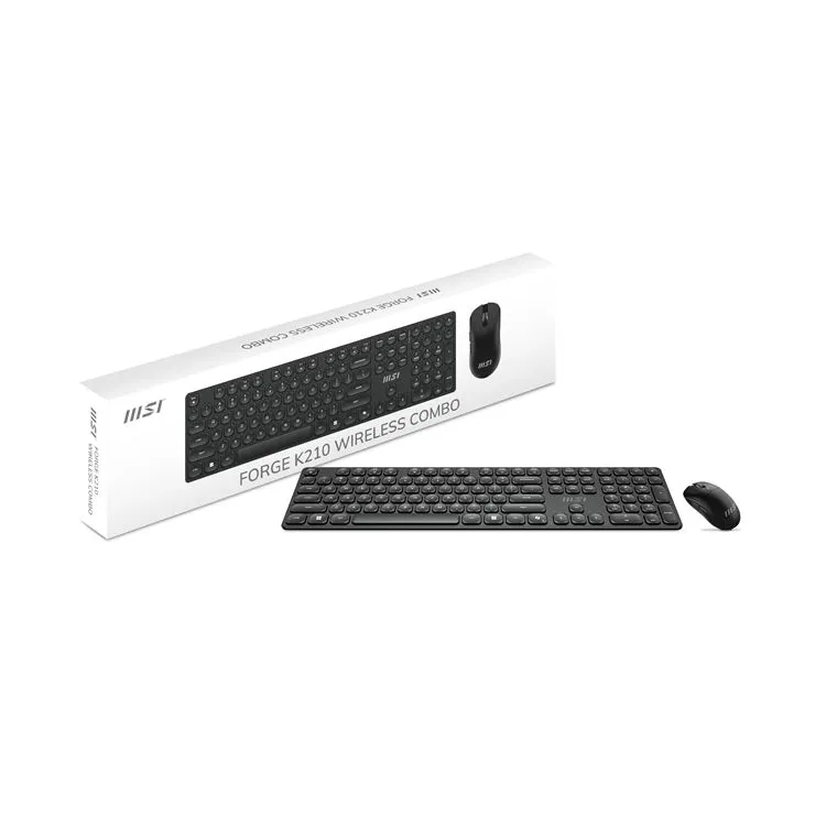 KB MSI FORGE K210 W COMBO US desktop