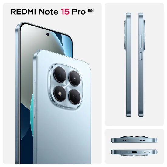 XIAOMI Redmi Note 15 Pro 12GB/512GB, plava