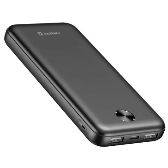 Swissten POWER BANK 10000 mAh WORX PRO BLACK