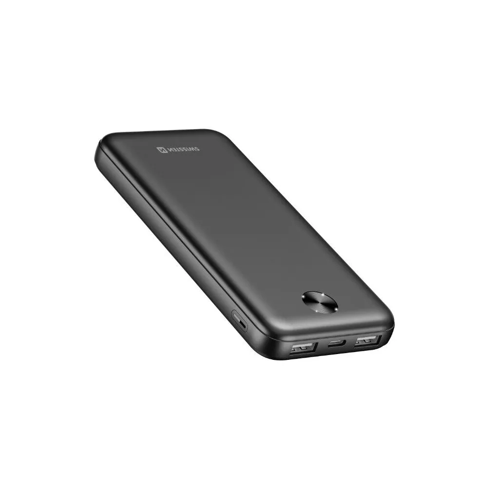 Swissten POWER BANK 10000 mAh WORX PRO BLACK