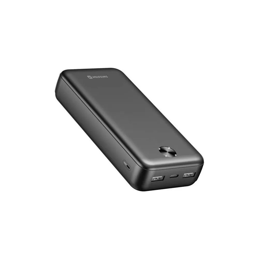 Swissten POWER BANK 20000 mAh WORX PRO BLACK