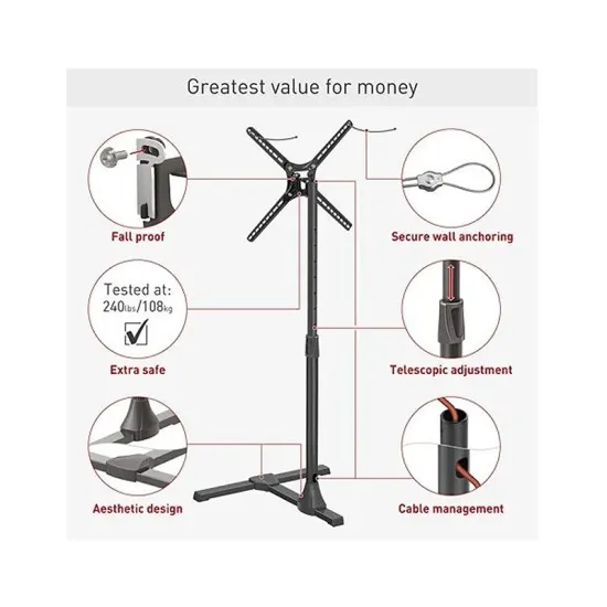 FS310T LCD TV podni nosač od 13 do 65 inča