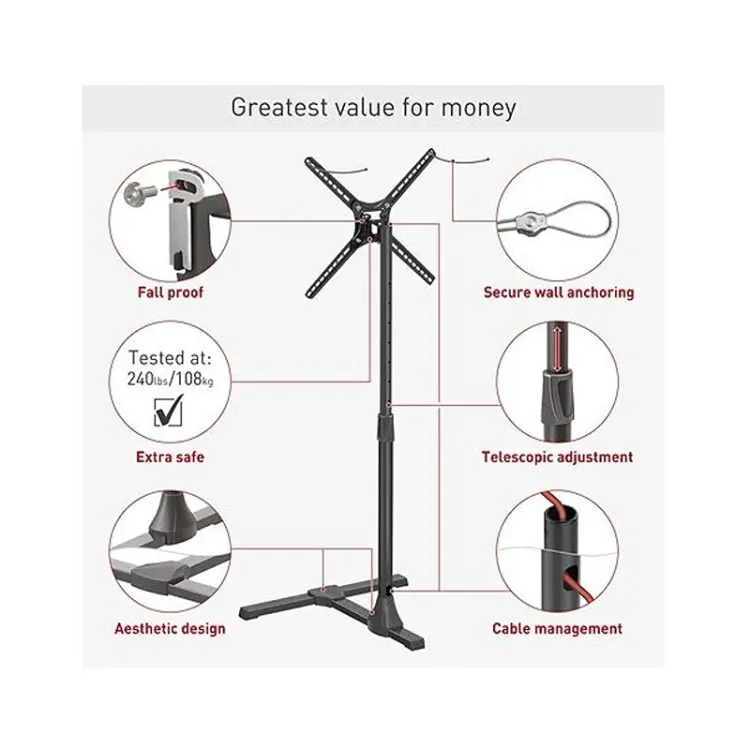 FS310T LCD TV podni nosač od 13 do 65 inča