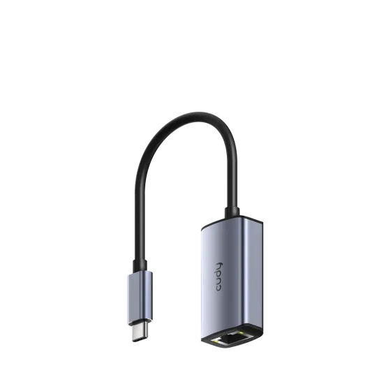 CUDY Mrezni adapter UE10C USB Type-C 3.0 - RJ45 Gigabit, Metal