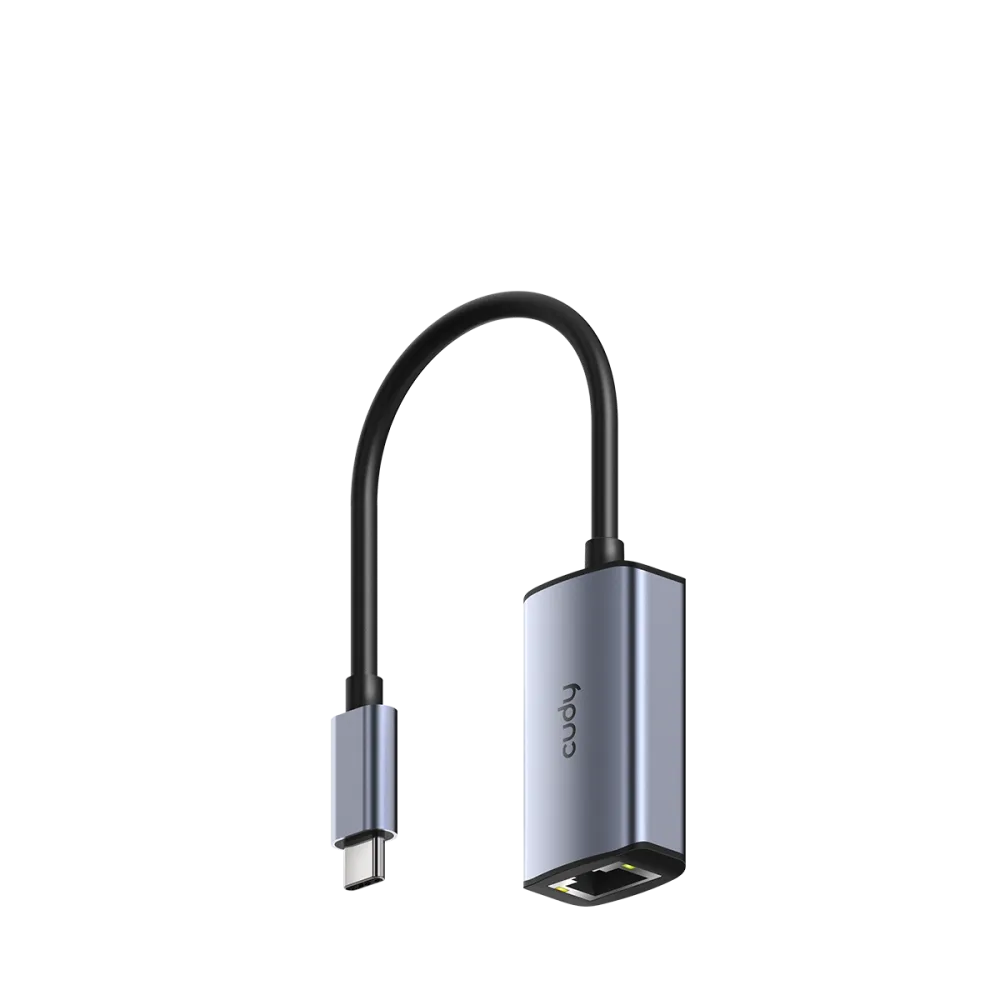 CUDY Mrezni adapter UE10C USB Type-C 3.0 - RJ45 Gigabit, Metal