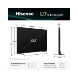 100 inča 100U7Q Mini-LED 4K UHD Smart TV
