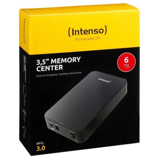 Intenso EXT HDD 6TB Memory Center Black