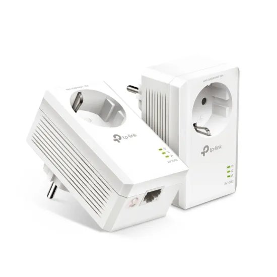 TP-LINK TL-PA7017P KIT AV1000 Gigabit Passthrough Powerline Starter Kit