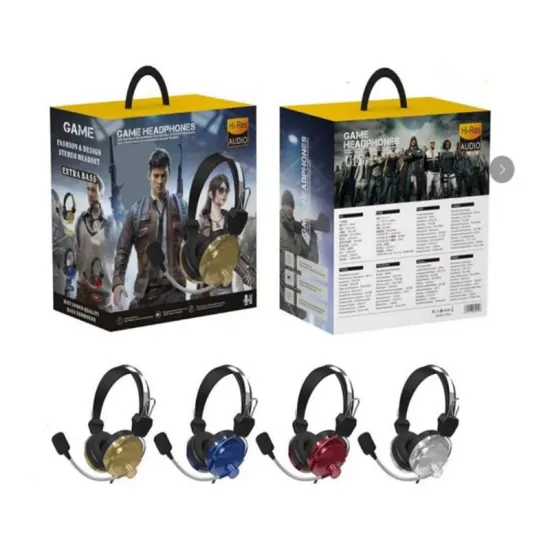 U13 gaming slušalice sa mikrofonom crvene