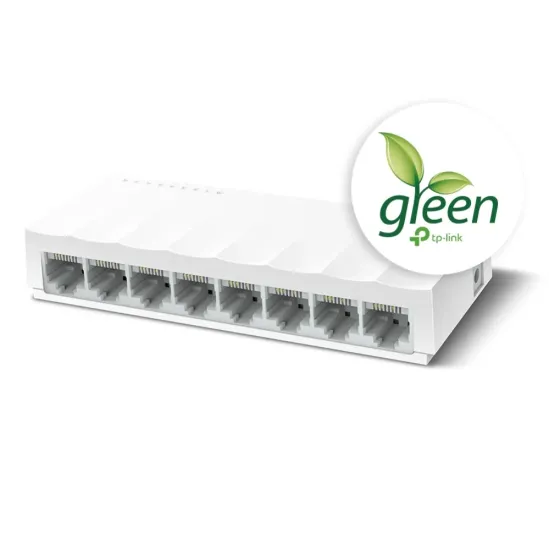 TP-LINK LS1008 8-Port 10/100Mbps Desktop Network Switch