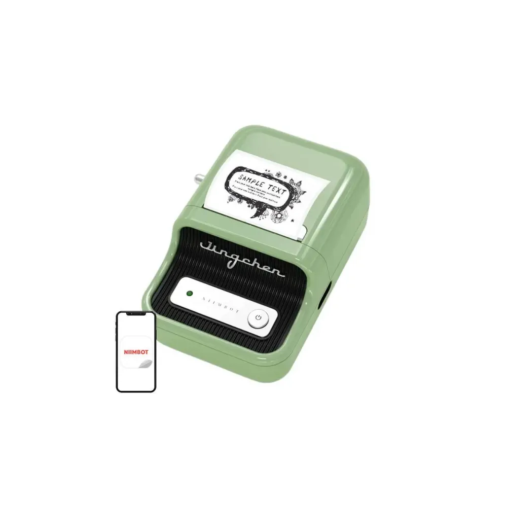 NIIMBOT B21 Portable Label Printer Green