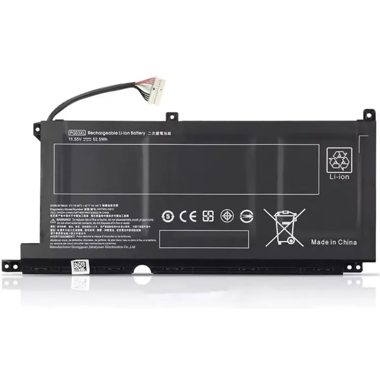 Baterija za laptop HP Pavilion Gaming 15-DK 15-EC 16-A0 series Spectre X360 15-AP 15T-AP /HPPG03XL/*4120*