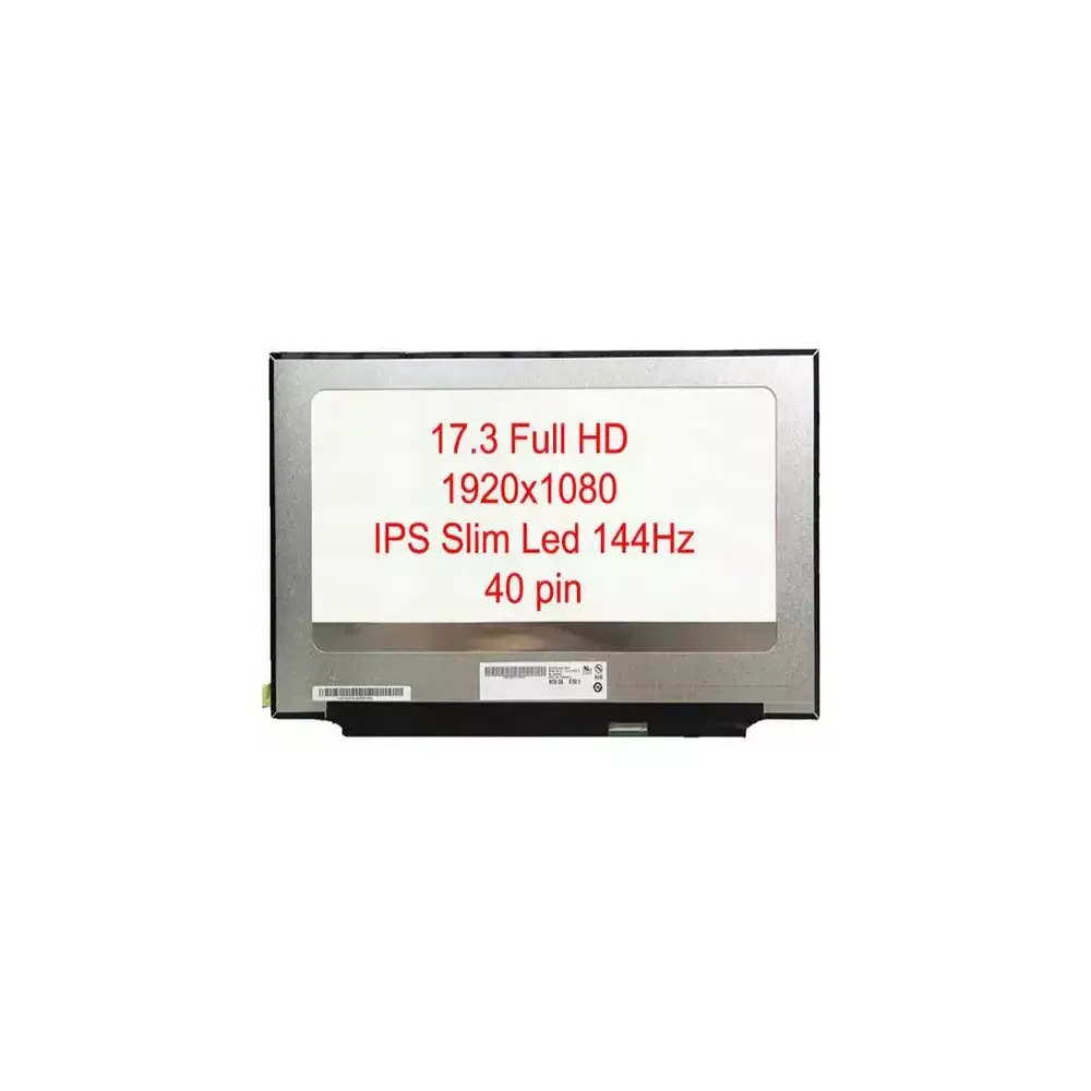LCD PANEL 17.3" IPS 17.3" SLIM LED 40 PINS REZ. 1920X1080 FULL HD 144HZ S173/1920X1080/40NB-144HZ*12486*
