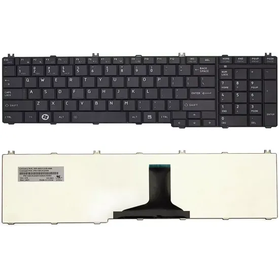 Tastatura za TOSHIBU Satellite C650 C660 L650 L655 L670 L755/TC660/*1282*