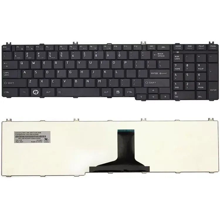 Tastatura za TOSHIBU Satellite C650 C660 L650 L655 L670 L755/TC660/*1282*