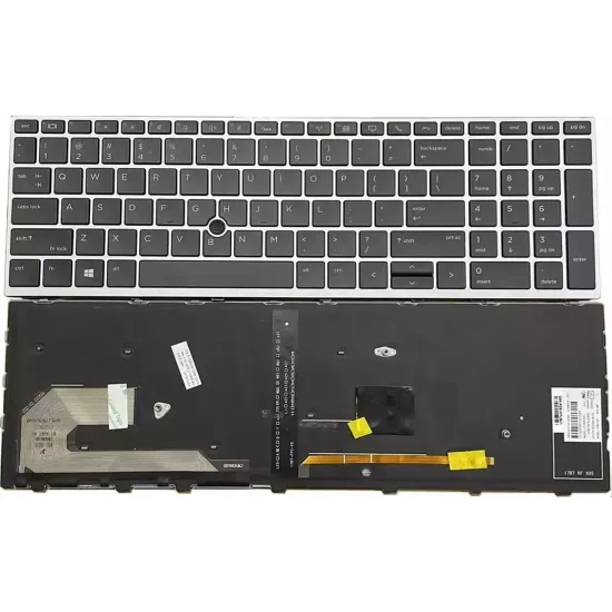 Tastatura za HP EliteBook 755 G5 850 G5 850 G6 mali enter sa backlightom/HP850G5/*3741*